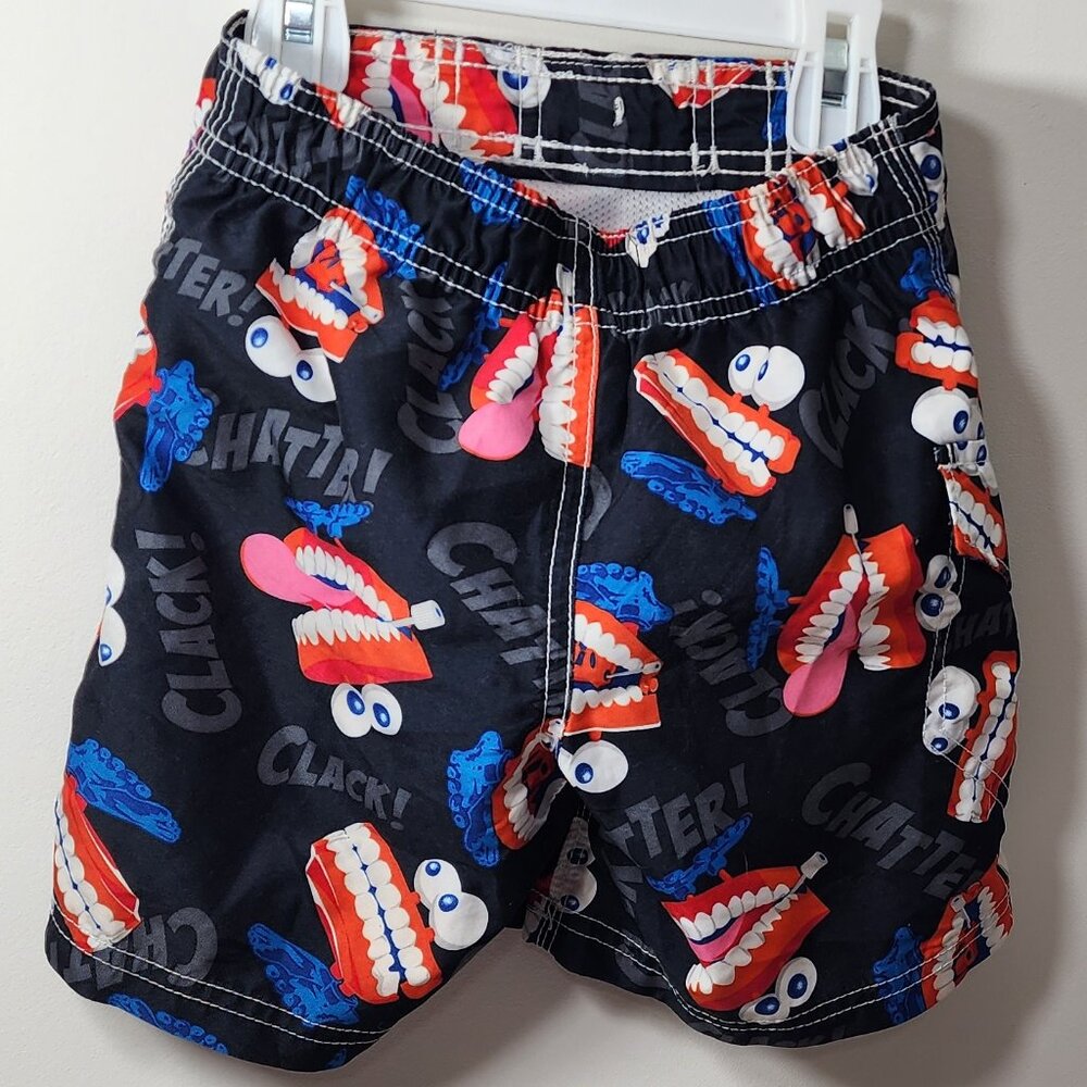 Joe Boxer Fun Swimming Trunks 3T - Picture 2 of 4